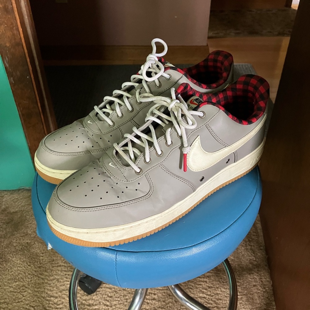 Nike Airforce 1 Flannel